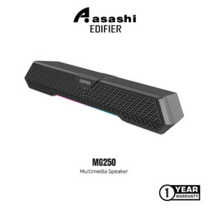 Edifier MG250 Soundbar - Bluetooth V5.3 | RGB Lighting | Plug and Play USB | Microphone | Edifier Connect App