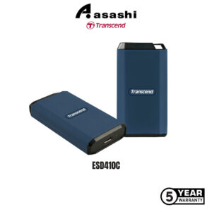 Transcend ESD410C 1TB / 2TB / 4TB USB3.2 Gen2 x2 Type-C Portable SSD IPX5 (Up to 2000MB/s Read Speed,2000MB/s Write Spee