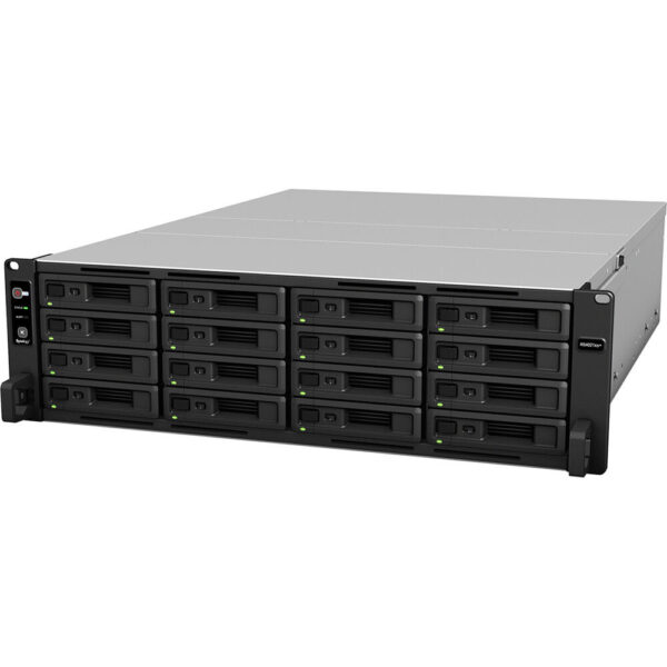Synology RS4021xs+ Rackstation 3U 16-Bay NAS (Xeon D-1541 8 Core 2.7Ghz, 16GB DDR4 ECC RAM, 4x GbE, 2x 10GbE)
