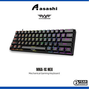33992c8702b6fcc4783789ecd19f003f.jpeg Armaggeddon MKA-1C Nex (61 Keys) Mechanical Gaming Keyboard
