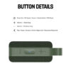 Vinnfier VF NeoBoom Xtreme 500 MAX 20W Portable Bluetooth Speaker IPX5 Waterproof Spaeaker USB Pendrive Type C Charging
