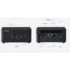 ASUS NUC 14 Pro Kit NUC14RVHU5 Mini PC Barebone DIY Desktop 14th Gen Raptor Lake Kingston NV3 DDR5