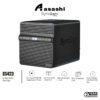 Synology DS423 4-Bay NAS Storage (Realtek RTD1619B Quad Core 1.7 GHz, 2GB DDR4,2 X 1GbE LAN, USB 3.2 Gen 1 X 2)