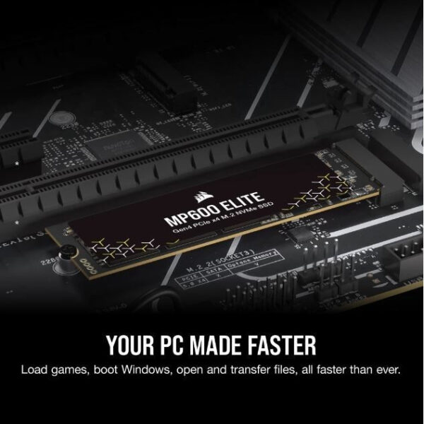Corsair Force MP600 Elite 1TB / 2TB M.2 2280 PCIE Gen4 x4 NVMe SSD with Heatsink / without Heatsink