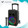 Vinnfier VF Tango 211 WMV TWS Wireless Portable Trolley Super Bass Home Party Karaoke Wireless Player With FM/TF/US