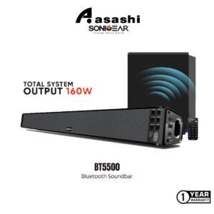 5fd18bfa379b81791d210c210282b4fb.jpeg SonicGear BT5500 Bluetooth 5.0 SoundBar With Wireless Subwoofer (TV Sound Bar)
