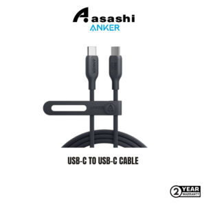 Anker 544 3ft / 6ft USB-C to USB-C Cable (Bio-Based 3ft / 6ft ) - Black