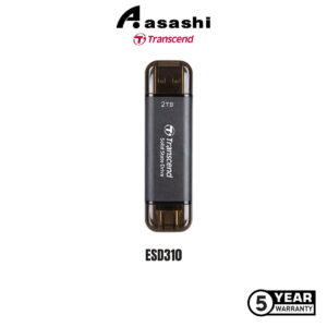 Transcend ESD310C / ESD310S 512GB / 1TB USB3.1 Gen2 Portable SSD with Type-C & Type-A Connection