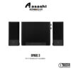 SonicGear Space 3 Hi-Fi Bluetooth Speaker with Pure Rich Sound | FM Radio | Aux-In | USB Playback | 1 Year Warranty