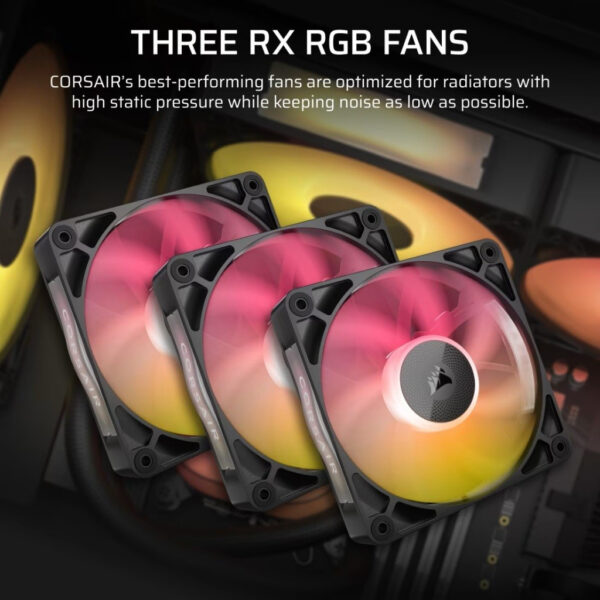CORSAIR iCUE LINK TITAN 240 RX | TITAN 360 RX LCD AIO Liquid CPU Cooler