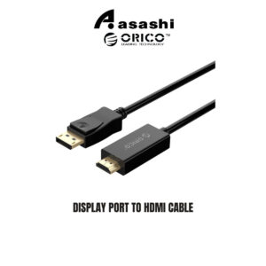 92e2637542344a3a9eccdc100d48f104.jpeg ORICO Display Port to HDMI Cable DTH4 4K@30Hz - 1M / 2M / 3M / 5M