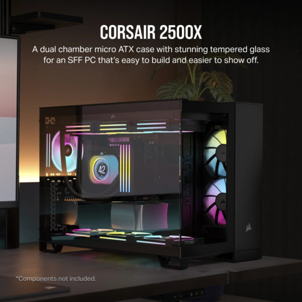 Corsair 2500X Mid-Tower Dual Chamber PC Case