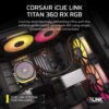 Corsair iCUE LINK TITAN RX 240 | TITAN RX 360 RGB AIO Liquid CPU Cooler