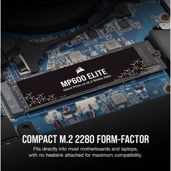 Corsair Force MP600 Elite 1TB / 2TB M.2 2280 PCIE Gen4 x4 NVMe SSD with Heatsink / without Heatsink