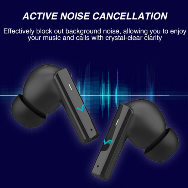 Vinnfier VF Momento Pro 6 ANC ENC TWS Wireless Bluetooth Earphones Stereo call power Touch Headset