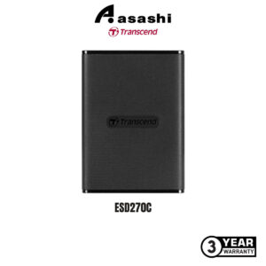 Transcend ESD270C 500GB / 1TB / 2TB USB3.1 Gen2 Type-C Portable SSD 270C