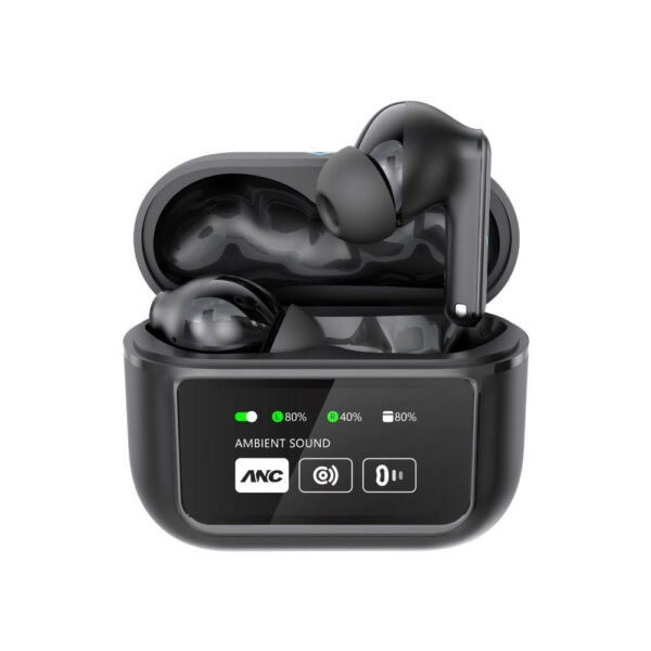 Vinnfier VF Xtreme Pro 8 Smart Screen earphone Bluetooth Wireless Earbud EQ adjustment Spatial Audio ANC Transparent