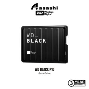 Western Digital WD BLACK P10 GAME DRIVE 2TB / 4TB / 5TB For PS4/Xbox/PC/MAC ( WDBA2W0020BBK / WDBA3A0040BBK