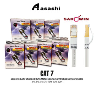 c6f4c586a80d07e9f36748a20bbf389b.jpeg Sarowin 1M 2M 3M 5M 10M 15M 20M Network Cable Cat 7 With Metal Connector 2 Years Warranty
