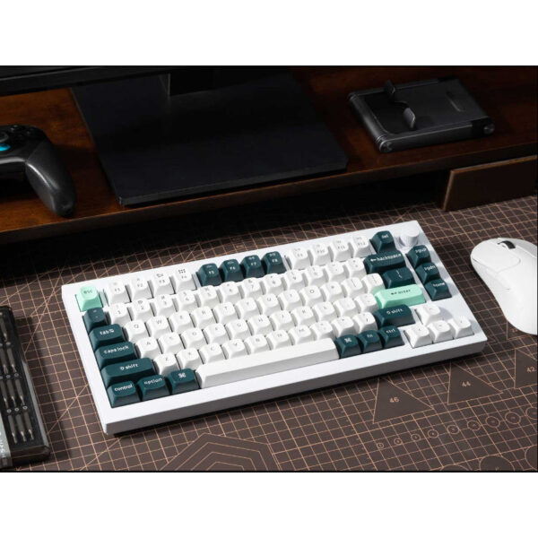 Keychron Q1 HE ANSI 75% layout 82 Key Full Assembled Knob Purple RGB Hot-Swap BT/2.4GHz/Wired Hall effect keyboard