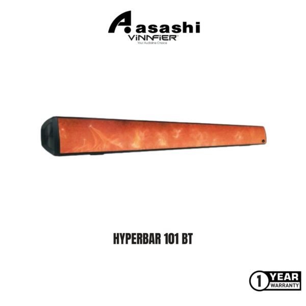 Vinnfier VF Hyperbar 101 BT Bluetooth 50W Home TV Soundbar with 8 Light Show LED / HDMI / USB Driver