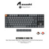 Keychron K1 Max QMK/VIA Wireless Custom Mechanical Keyboard