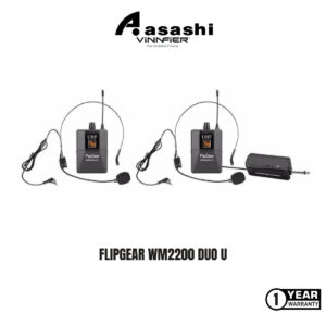 d3ace78bca6795bc6e6228c75958a90a.jpeg Vinnfier FlipGear WM2200 DUO U Professional Universal UHF Wireless Handsfree Microphone