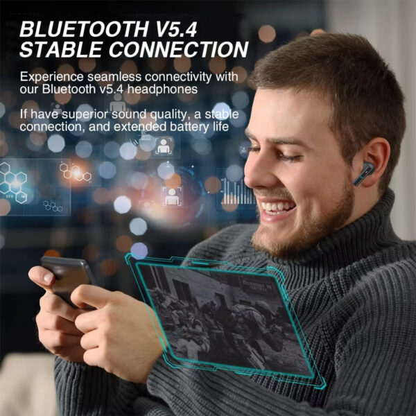 Vinnfier VF Momento Pro 6 ANC ENC TWS Wireless Bluetooth Earphones Stereo call power Touch Headset