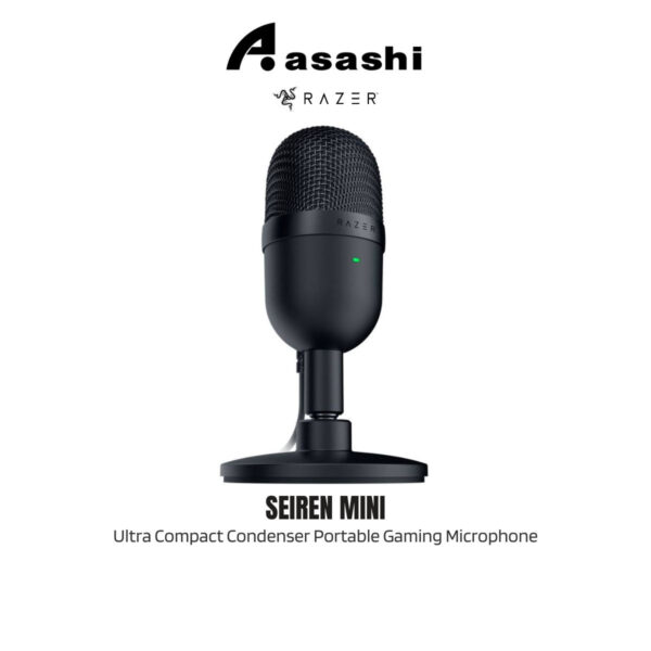 Razer Seiren Mini Ultra Compact Condenser Portable Gaming Microphone