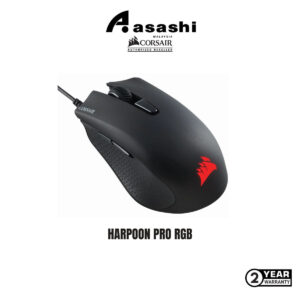 ddd2bfdb271f52ad8a4e02deddaadcc6.jpeg CORSAIR HARPOON PRO RGB Gaming Mouse CH-9301111-AP Backlit RGB LED, 12,000 DPI, Optical