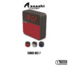 Vinnfier FlipGear Tango Neo7 / Neo 7 Bluetooth AlarmClock Speaker with FM Radio USB Drive Micro SD Card Slot Aux Line In