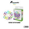 MyFirst 3dPen Filaments 5 Colors Mega Pack For myFirst 3dPen/3dPen Dolphin - Cold / Warm