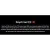 Keychron Q1 HE ANSI 75% layout 82 Key Full Assembled Knob Purple RGB Hot-Swap BT/2.4GHz/Wired Hall effect keyboard