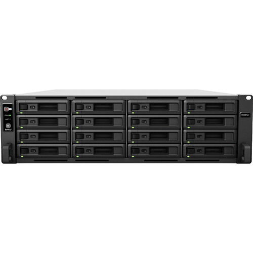 Synology RS4021xs+ Rackstation 3U 16-Bay NAS (Xeon D-1541 8 Core 2.7Ghz, 16GB DDR4 ECC RAM, 4x GbE, 2x 10GbE)