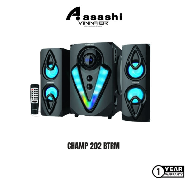 Vinnfier Champ 202 BTRM 2.1 Speaker with Karaoke System