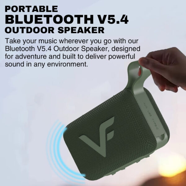 Vinnfier VF NeoBoom Xtreme 500 MAX 20W Portable Bluetooth Speaker IPX5 Waterproof Spaeaker USB Pendrive Type C Charging