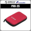 ORICO Hard disk pouch -  PHD-25 Black Red Blue