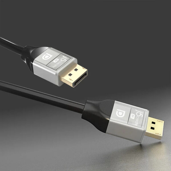J5Create JDC43L10 8K DisplayPort™ Cable (1M) 8K DisplayPort™ Cable (Support up to 8K @60Hz, 4K @120Hz) (1Y)