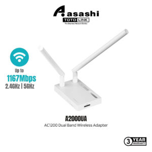 1e30fab9dddf829c27a31cd943615551.jpeg TOTOLINK A2000UA AC1200 Wireless Dual band USB Network Adapter with 2*5dBi External Antennal and USB 3.0