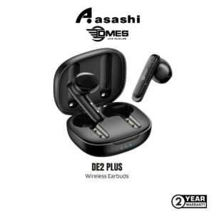 DMES DE2 Plus Wireless Earbuds Bluetooth 5.3 TWS Sport Gaming Earbuds with ENC Mode - 2 Years Warranty
