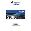 Brother TN-2380 Genuine Monochrome Toner Cartridge, Black, Page Yield up to 2,600 pages