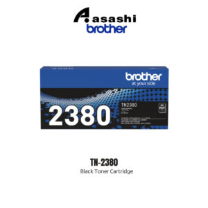 Brother TN-2380 Genuine Monochrome Toner Cartridge, Black, Page Yield up to 2,600 pages