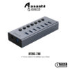 ORICO BT2U3-7AB 24W 7 Ports USB3.0 HUB Multi-port Hub With Individual Switches