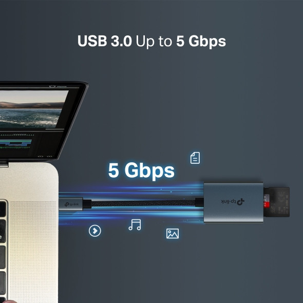 TP-Link UA430C USB Type-C to SD&TF 3.0 Adapter