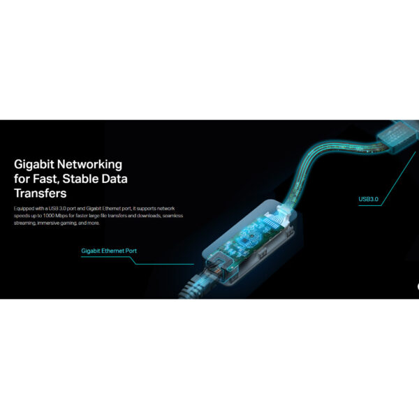 TP-Link UE306 USB 3.0 to Gigabit Ethernet Network Adapter