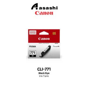 Canon CLI-771 BK Black Dye ink tank (6.5ml) 0395C001AA