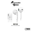 DMES DR3 Plus Wired Appearance In Ear Earphones With Control Volume Up & Down