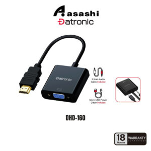 4d429cfb6a0300a4c9db12a1786ad5a8.jpeg Datronic HDMI to VGA with Audio+Power Adapter DHD-160 | 18Month Warranty