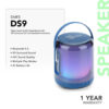 Dmes DS9 Portable Bluetooth Speaker TWS Wireless Speaker | 9D Surround Sound | 3h Battery Life