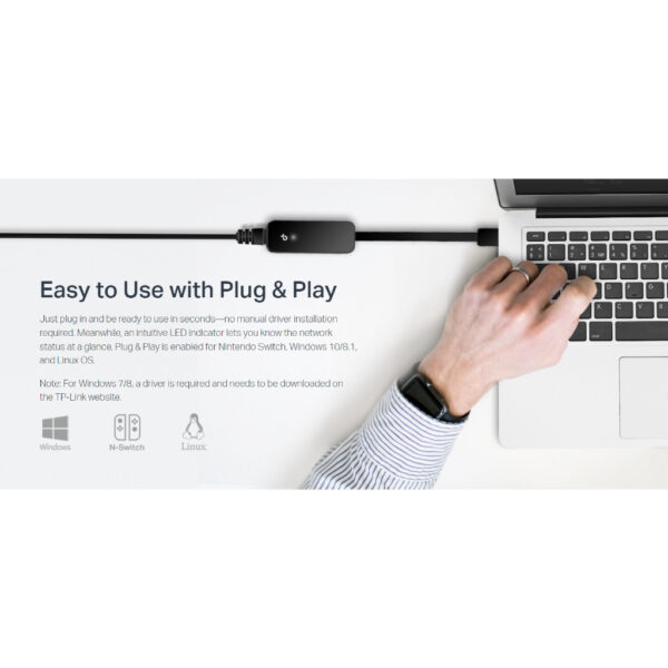 TP-Link UE306 USB 3.0 to Gigabit Ethernet Network Adapter